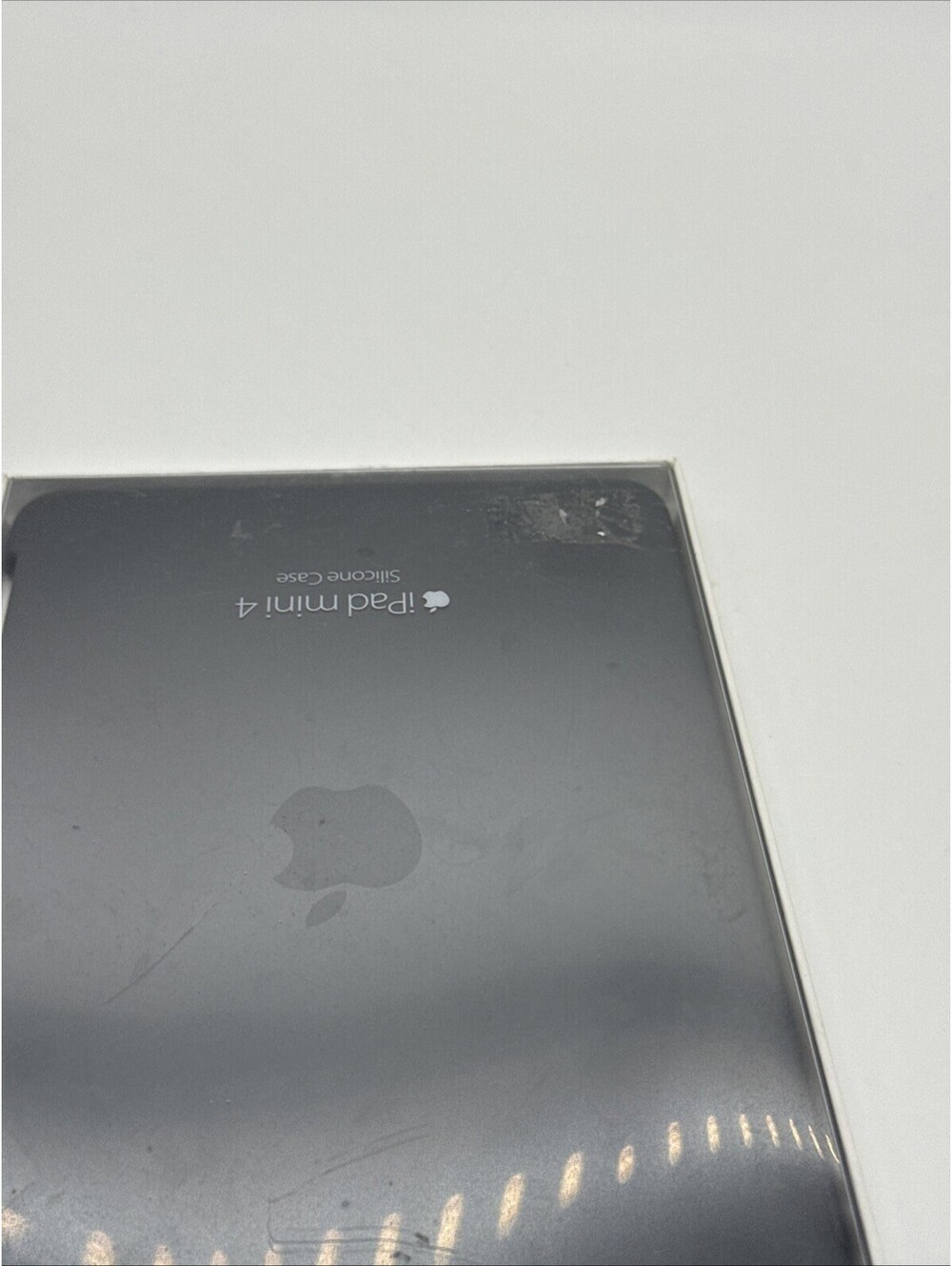 NIB • Apple iPad mini 4 Silicone Case • 7.9 Inch • MKLK2ZM/A • Charcoal Gray - Picture 5 of 5